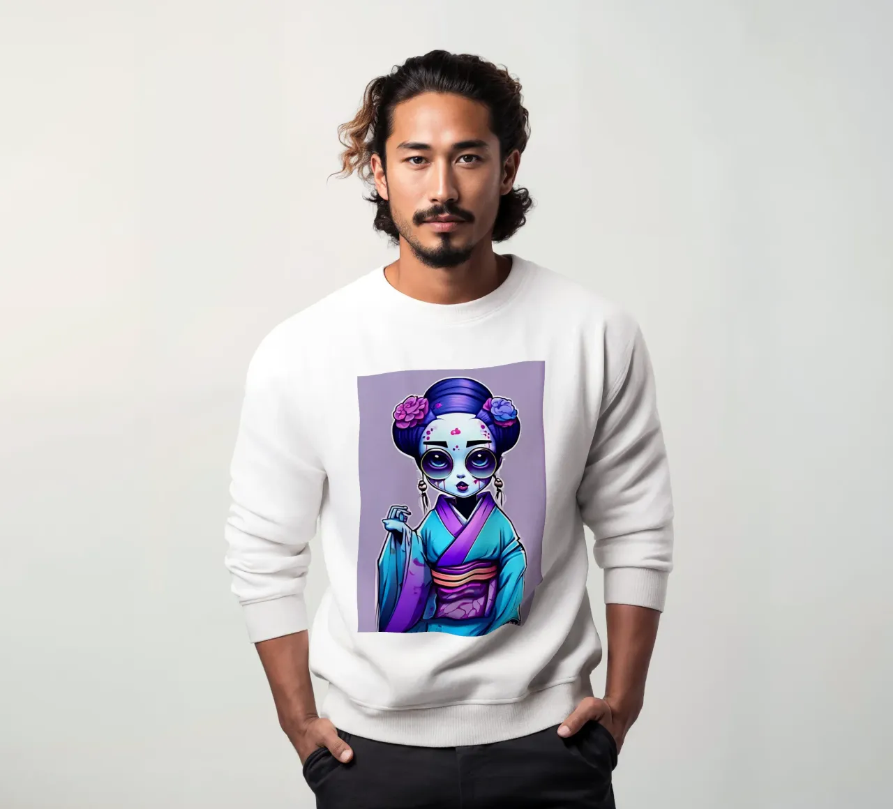 Black Geisha 5 felpa da Rezh creations