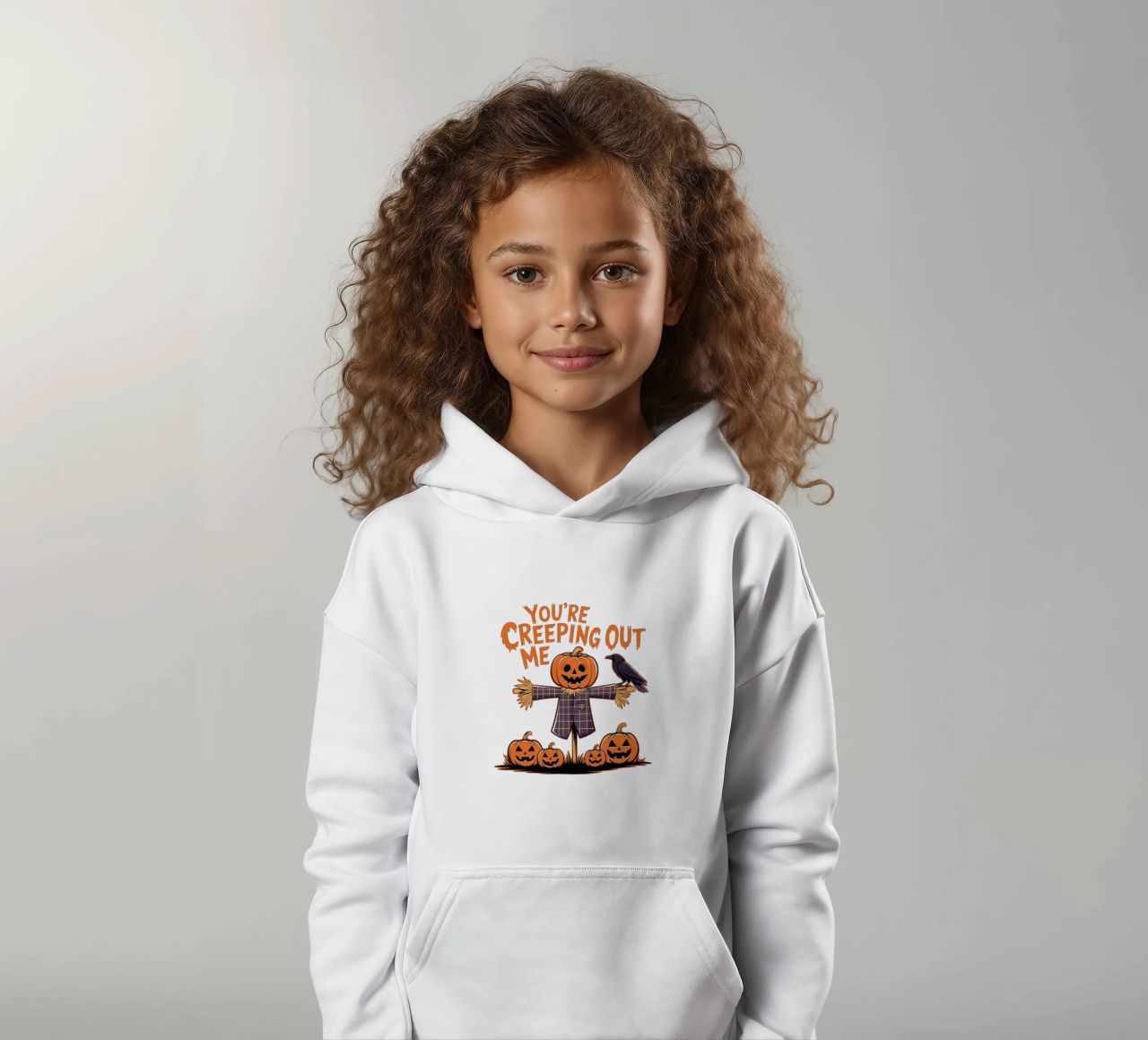You're Creeping Me Out sudadera con capucha para niño de edsonramosart