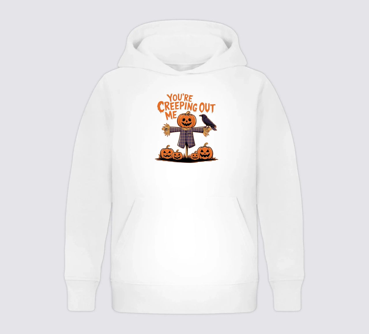 You're Creeping Me Out sudadera con capucha para niño de edsonramosart