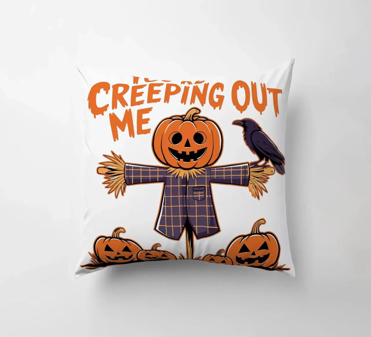 You're Creeping Me Out cuscino da edsonramosart
