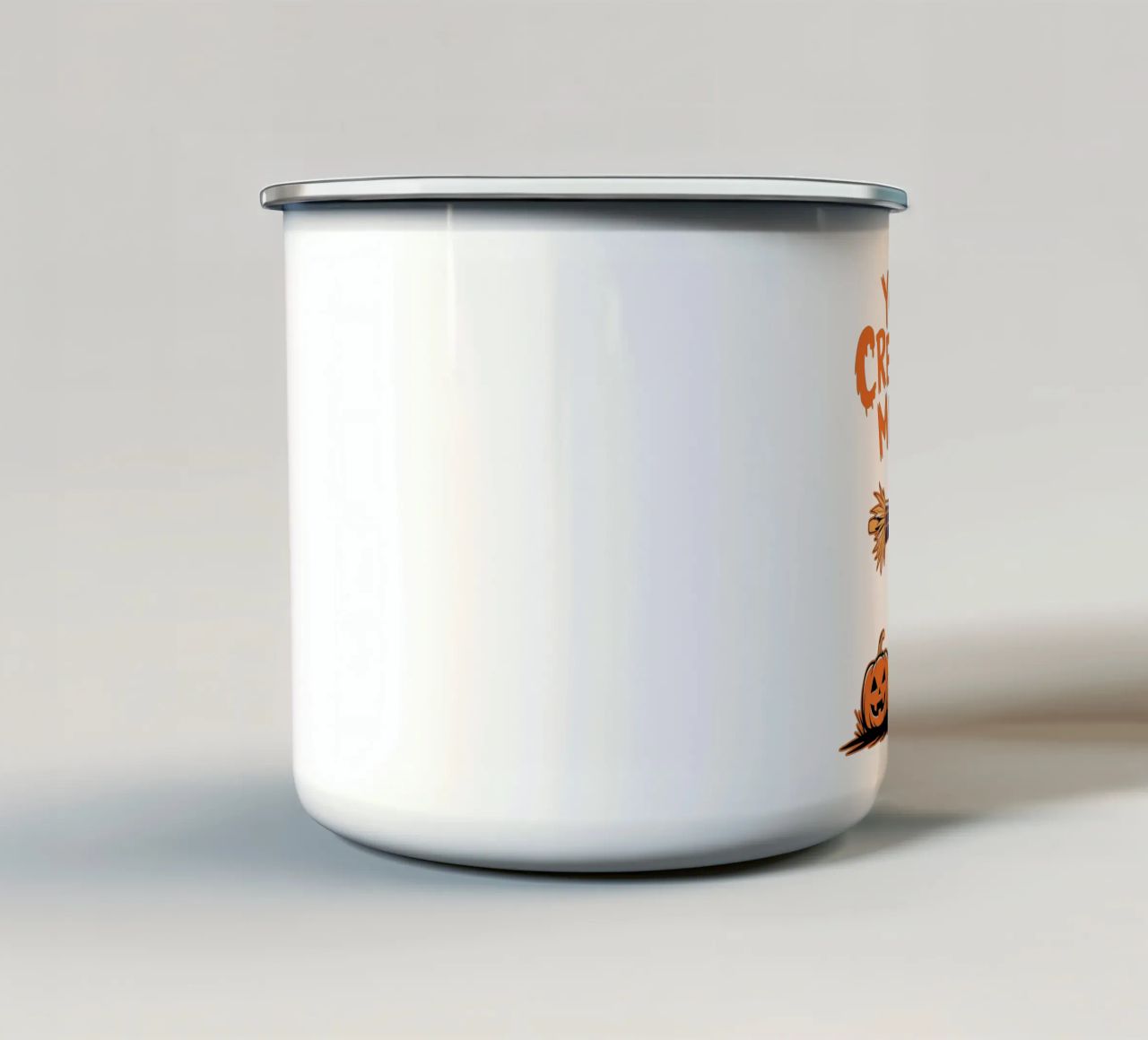 You're Creeping Me Out tazza in smalto da edsonramosart