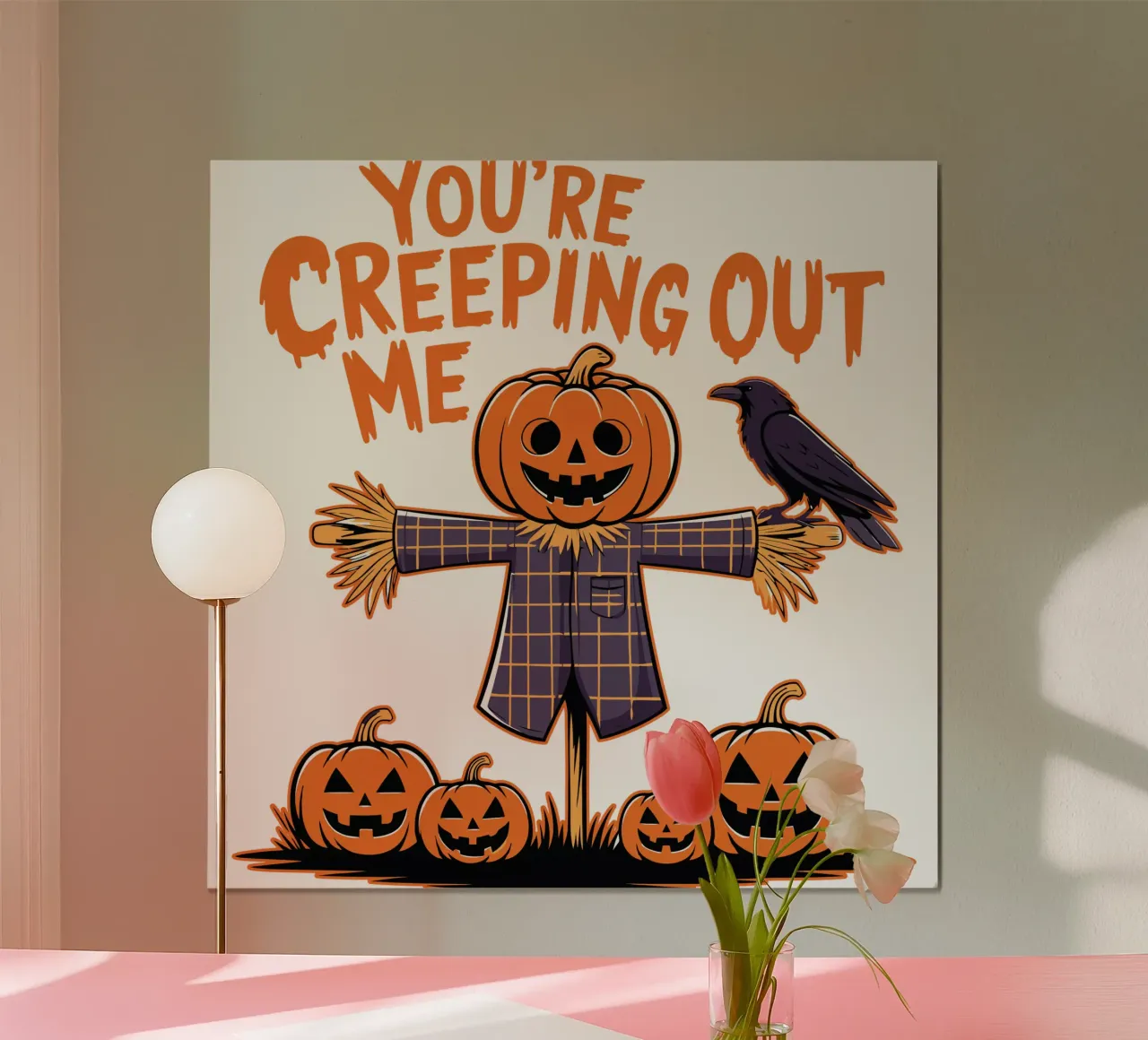 You're Creeping Me Out carta hahnemühle da edsonramosart