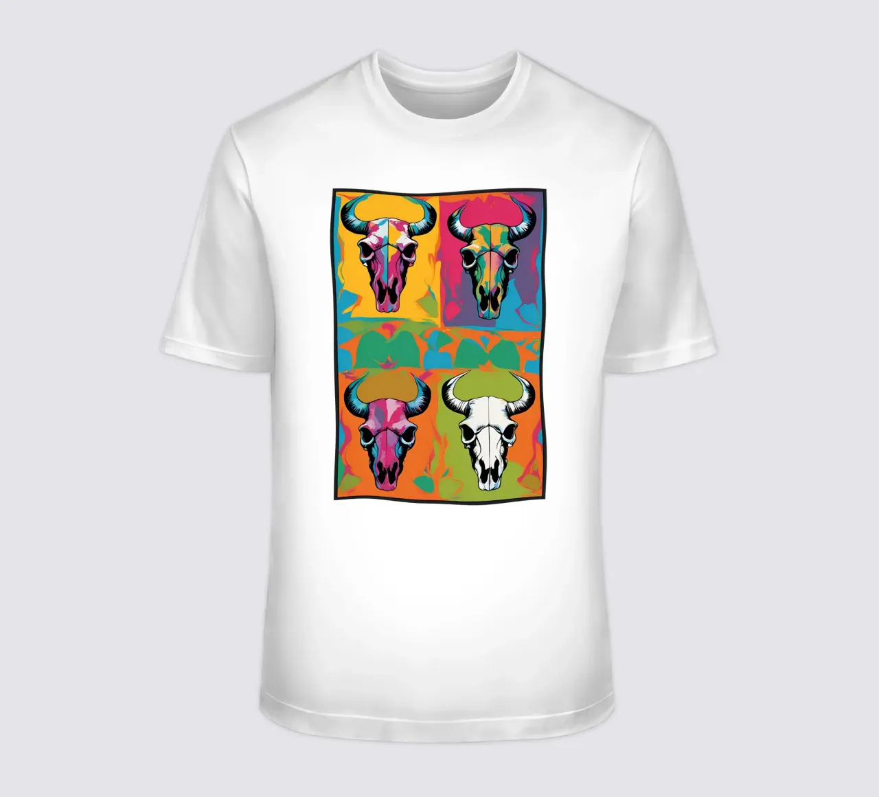 Teschio POP t-shirt da Rezh creations