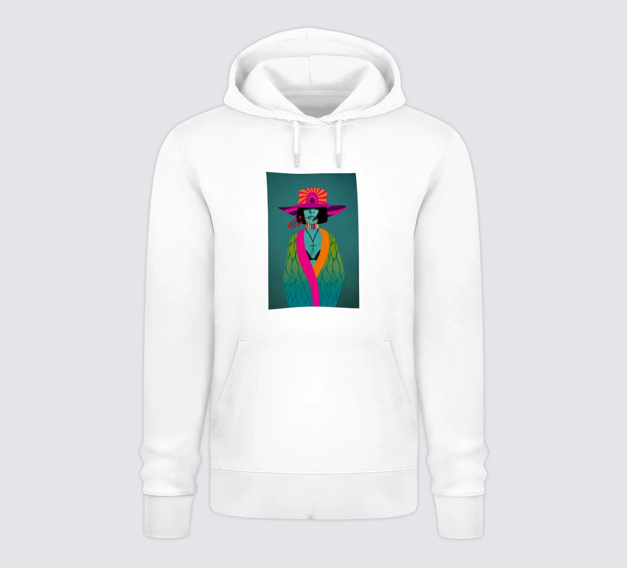 Neon Stella felpa con cappuccio da Amy & Kurt