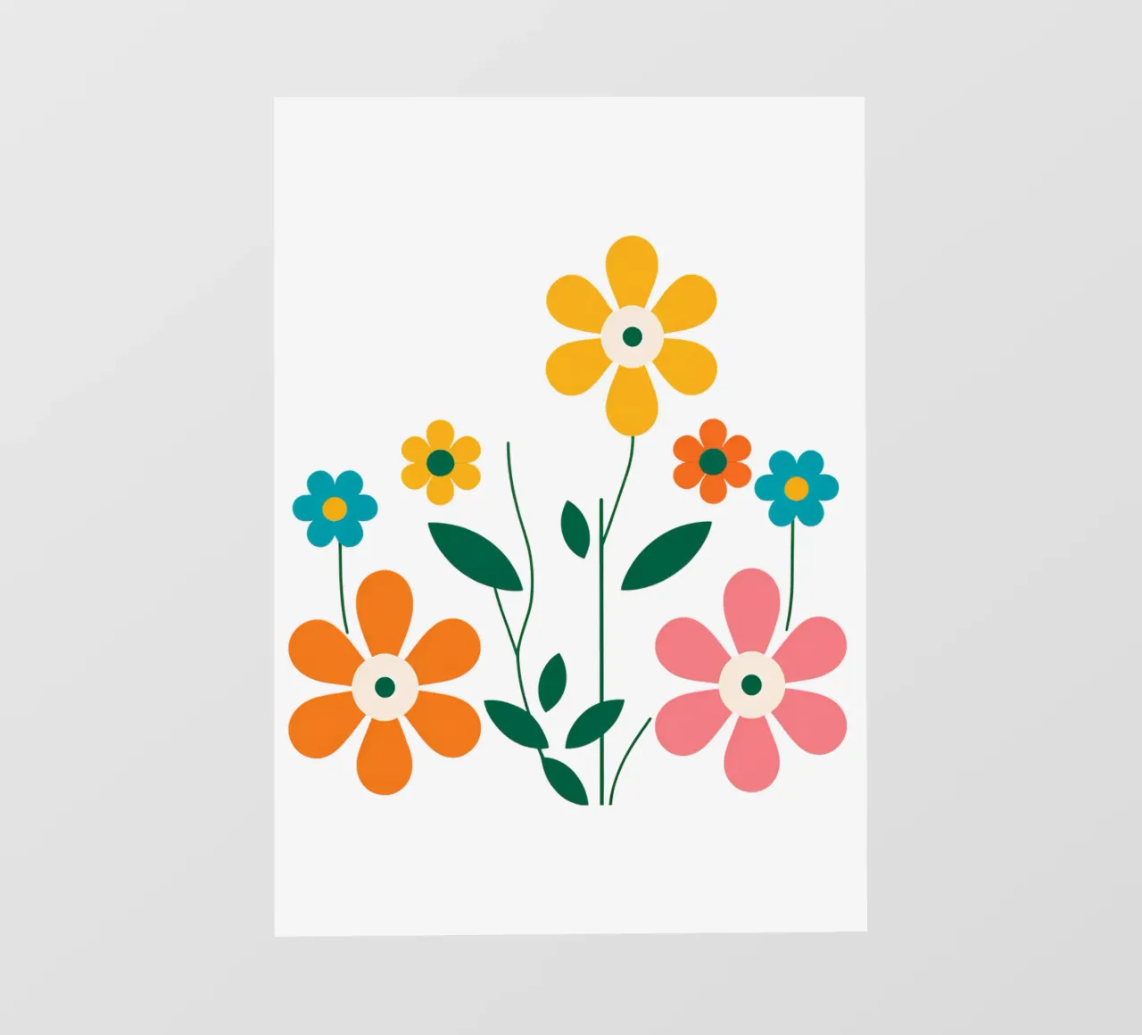 Fleurs vintages 2 telo in pvc da Rezh creations