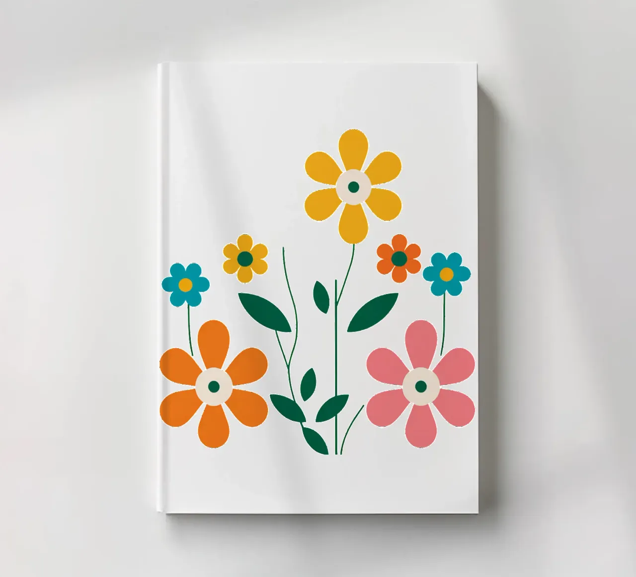 Fleurs vintages 2 notebook by Rezh creations