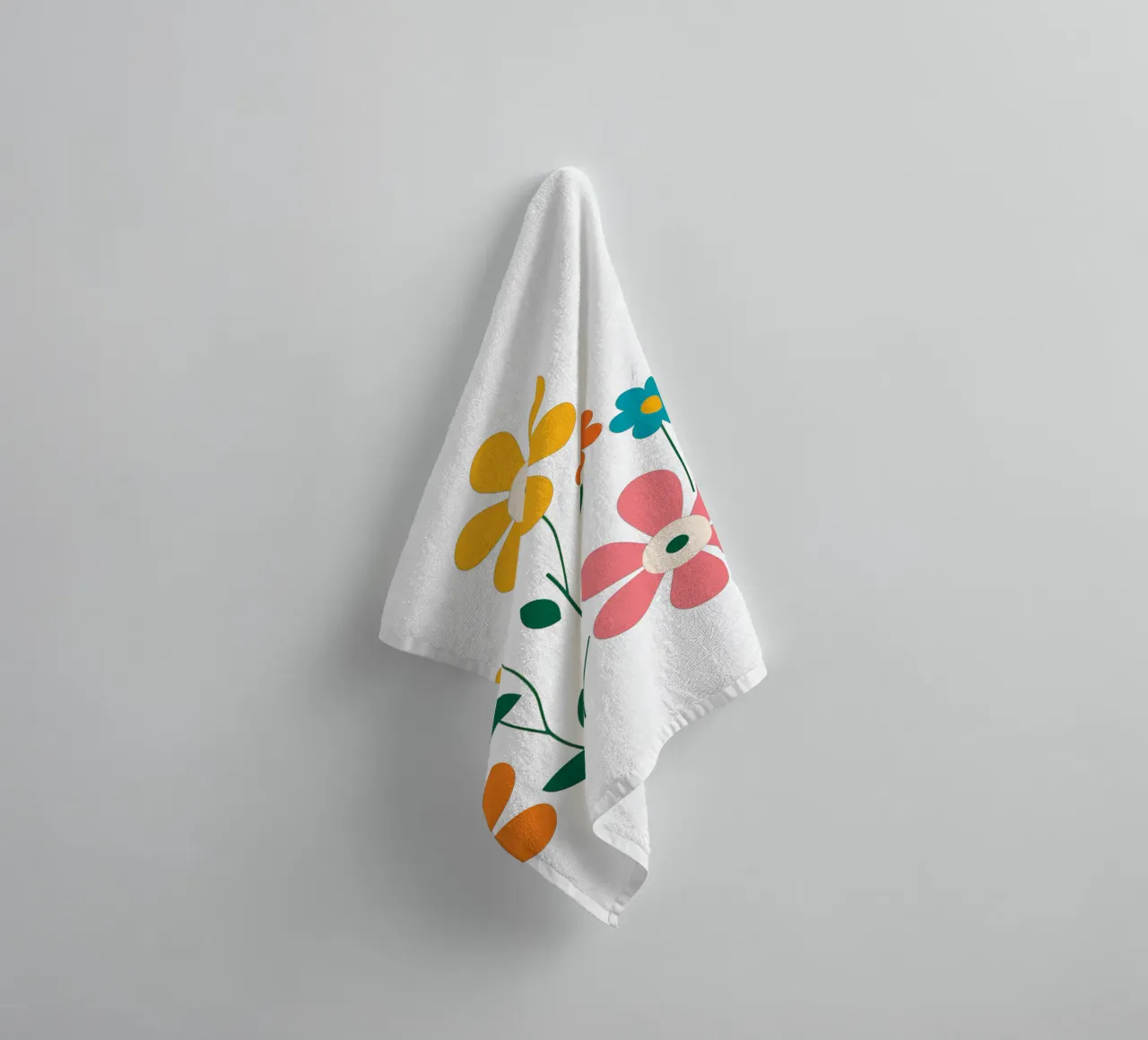 Fleurs vintages 2 asciugamano da bagno da Rezh creations