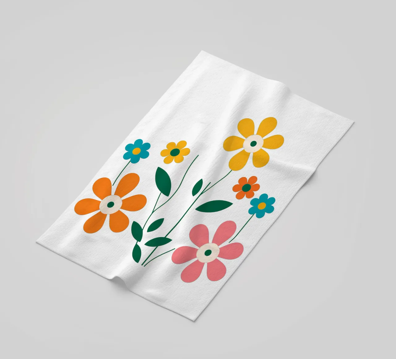 Fleurs vintages 2 telo mare da Rezh creations