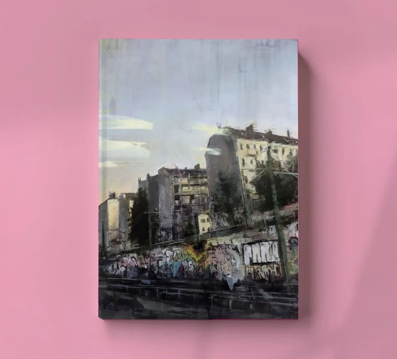 "BERLIN_24_03" Art print oil painting notebook by Eduard Warkentin Art