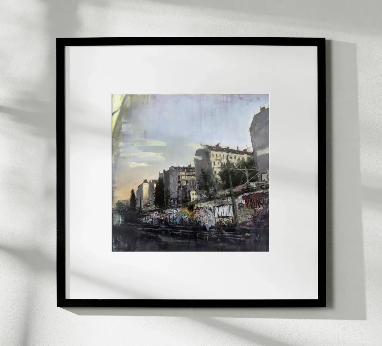 "BERLIN_24_03" Kunstdruck Ölgemälde Poster von Eduard Warkentin Art