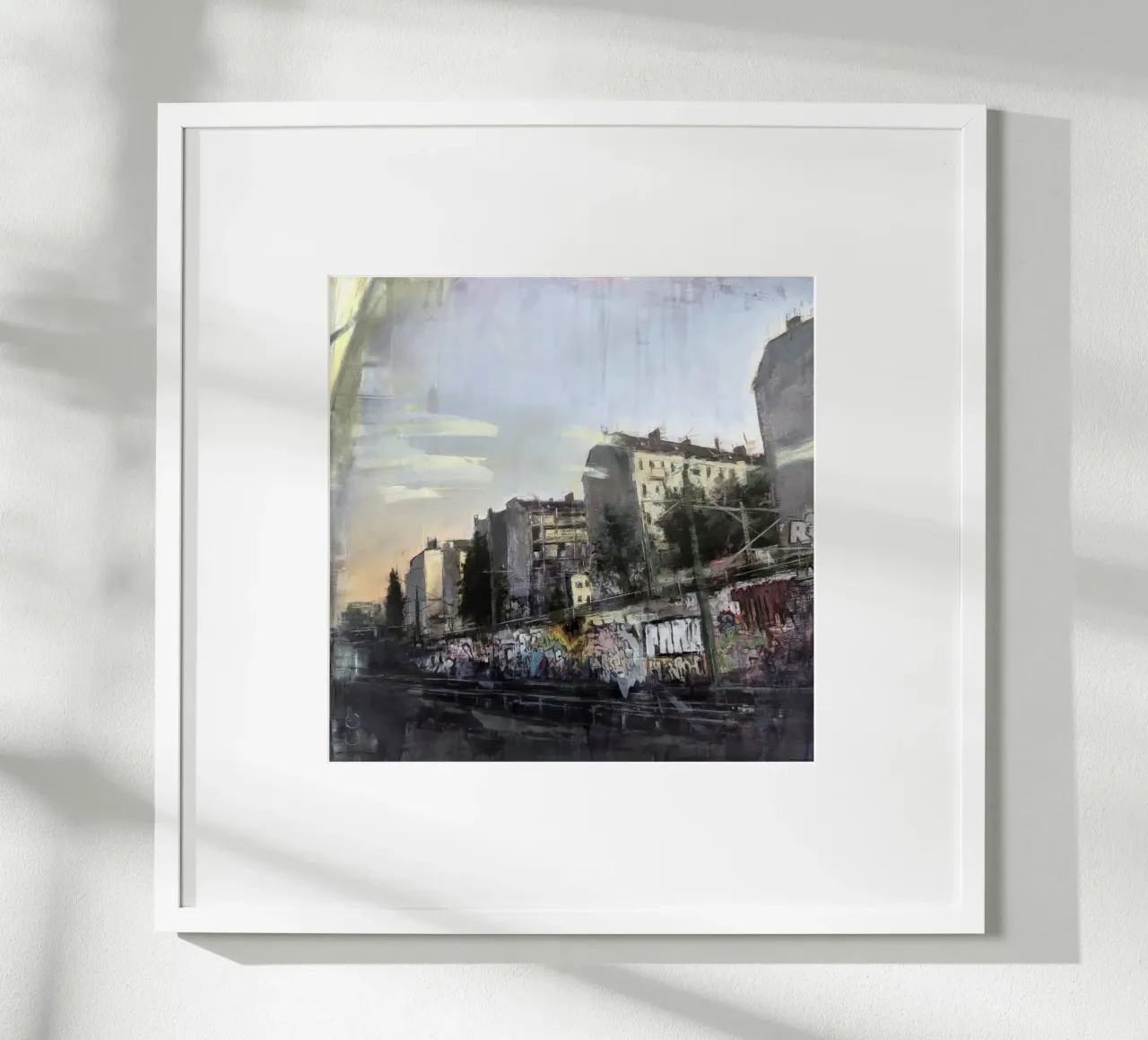 "BERLIN_24_03" Kunstdruck Ölgemälde Poster von Eduard Warkentin Art