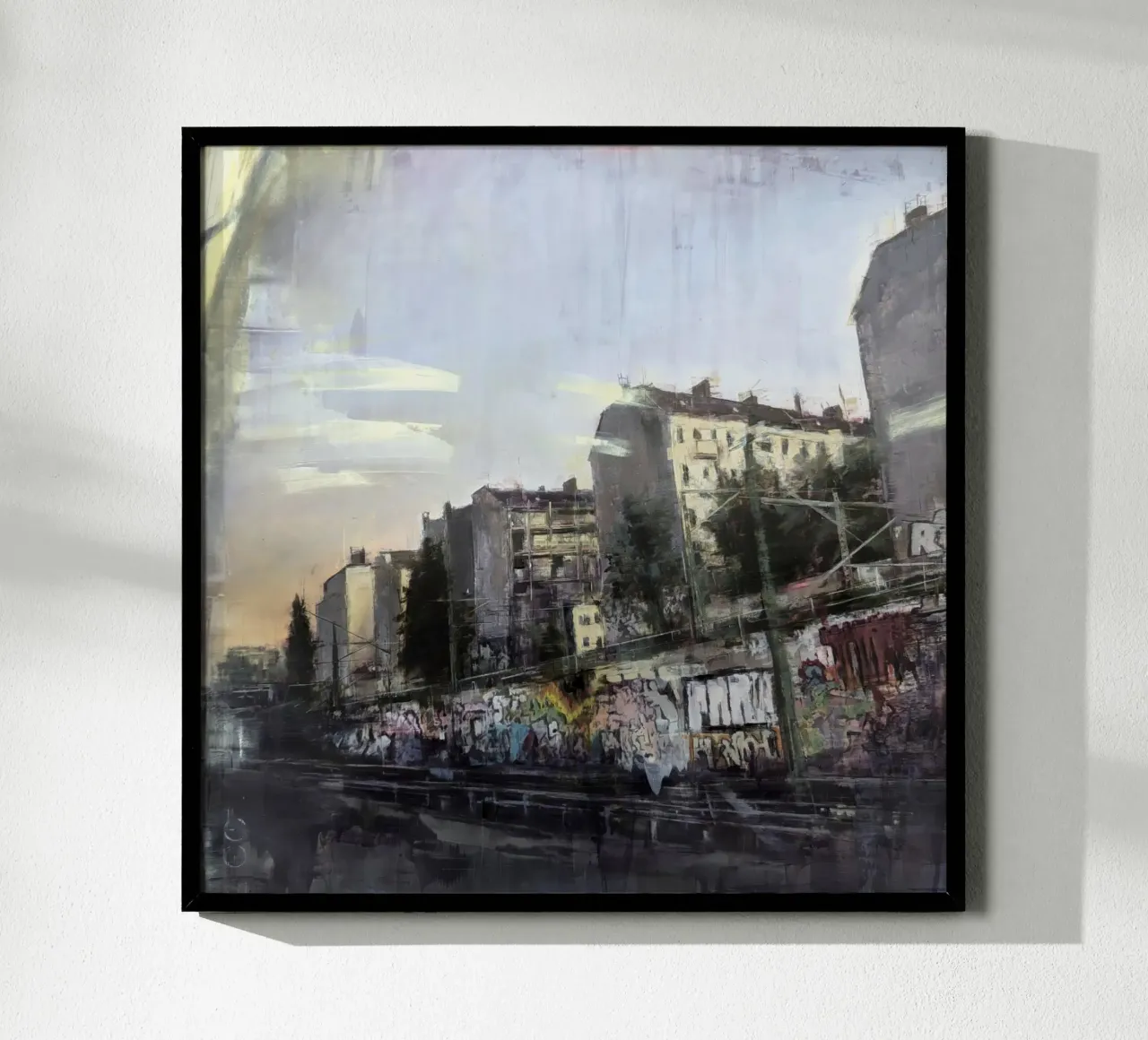 "BERLIN_24_03" Kunstdruck Ölgemälde Poster von Eduard Warkentin Art