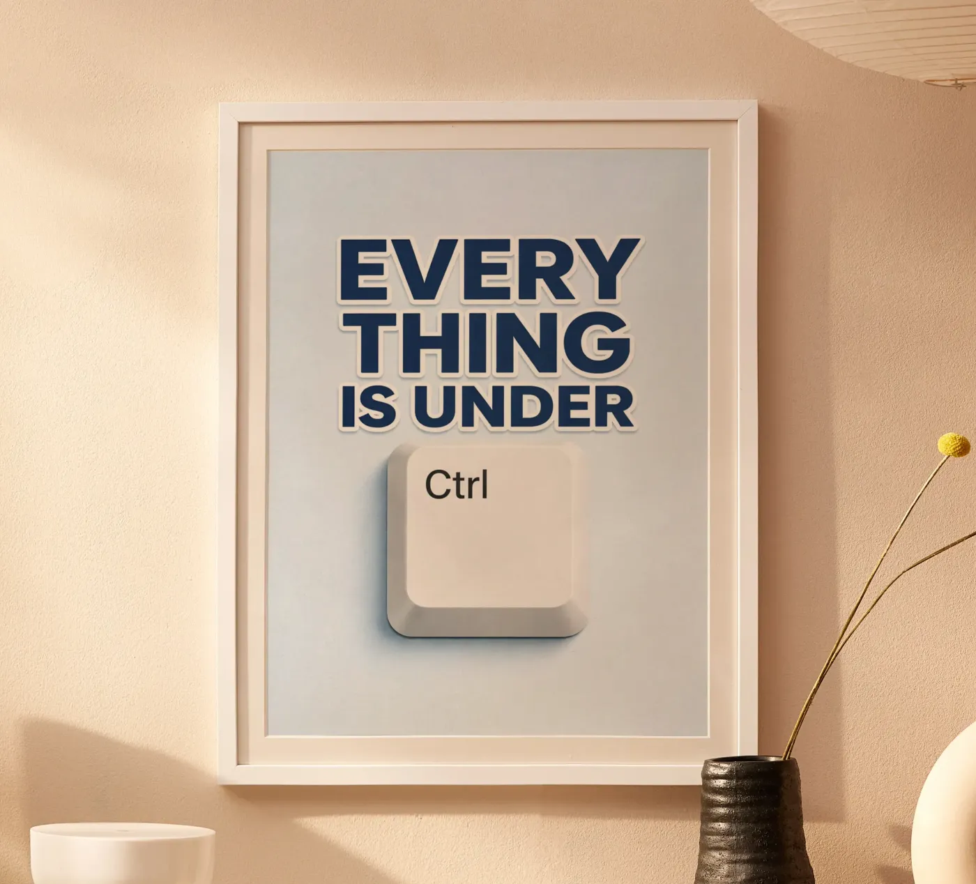 everything is under control poster by hexis