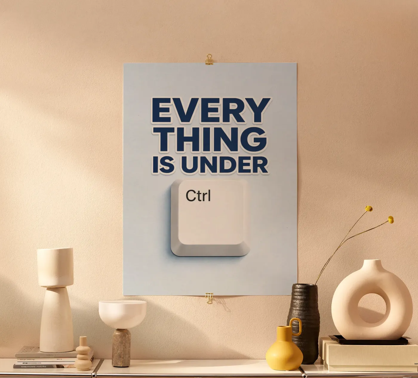 everything is under control poster by hexis