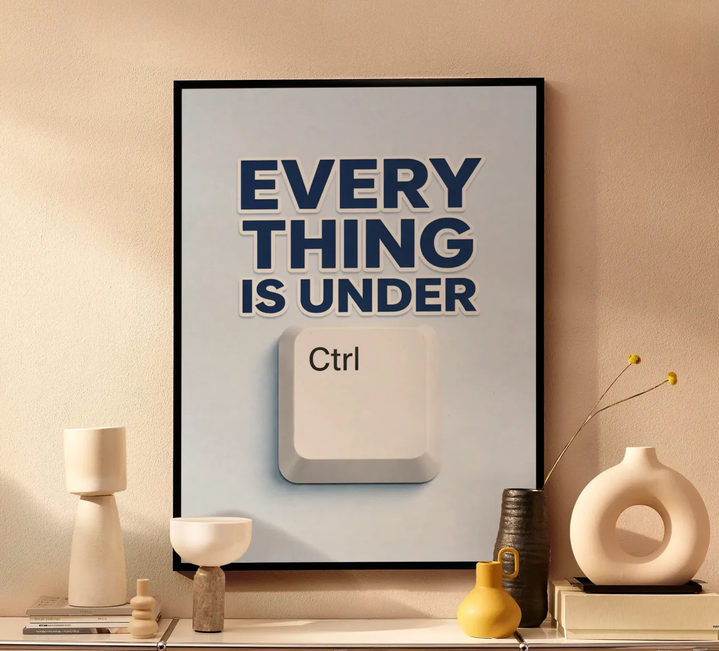 everything is under control poster by hexis