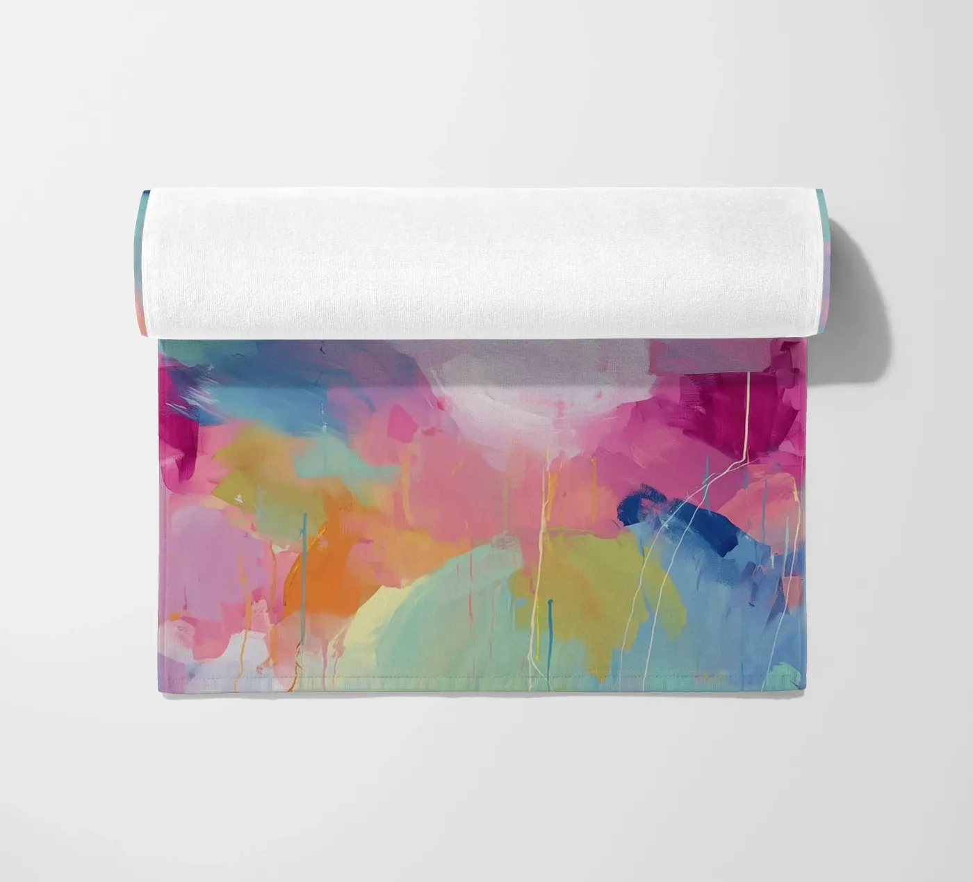 The Candy Cloud beach towel by Bold Type Co.