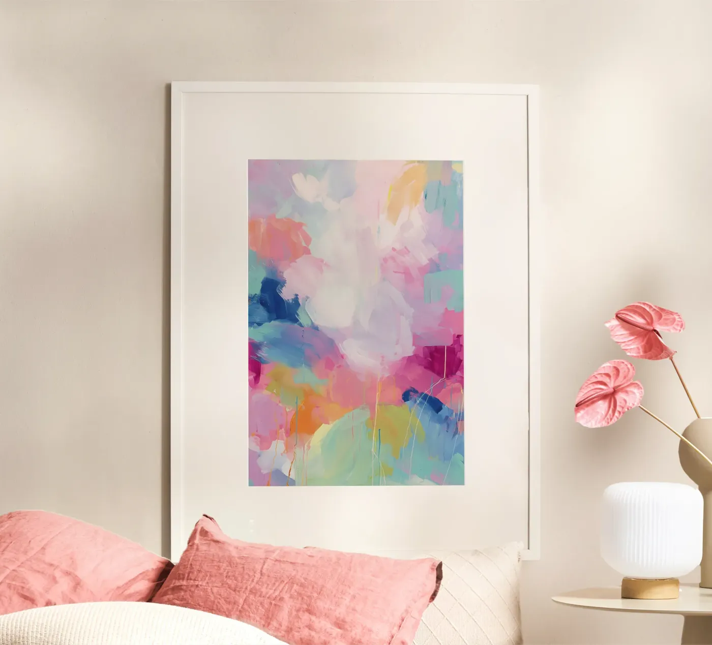 The Candy Cloud Poster von Bold Type Co.