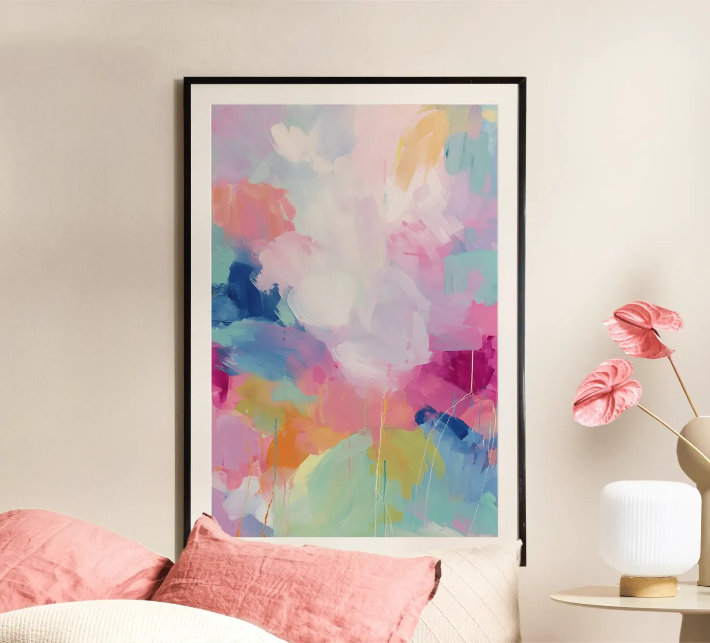 The Candy Cloud Poster von Bold Type Co.