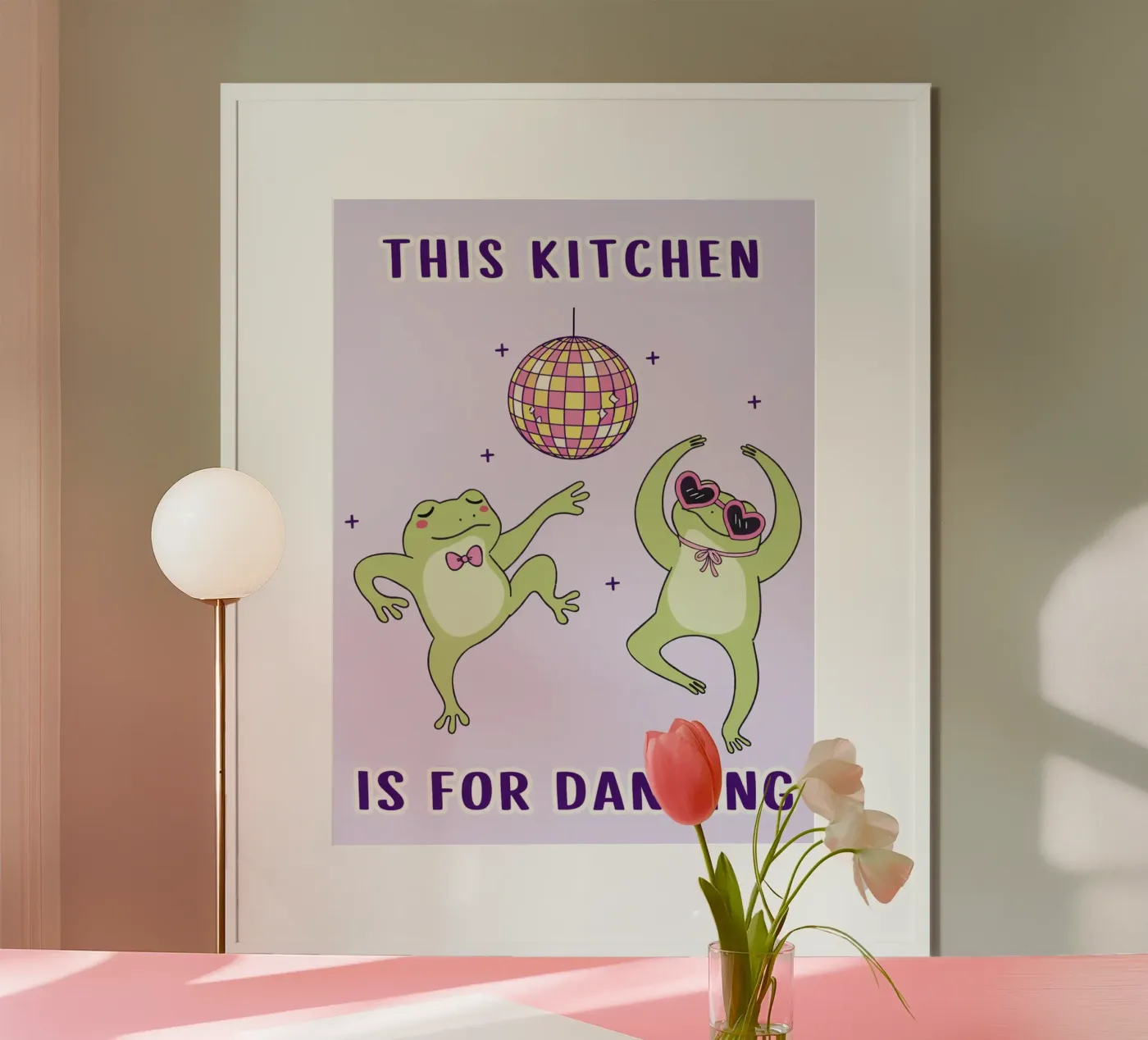 kitchen is for dancing poster by hexis