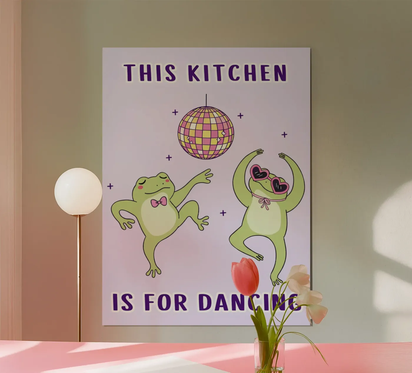kitchen is for dancing poster by hexis