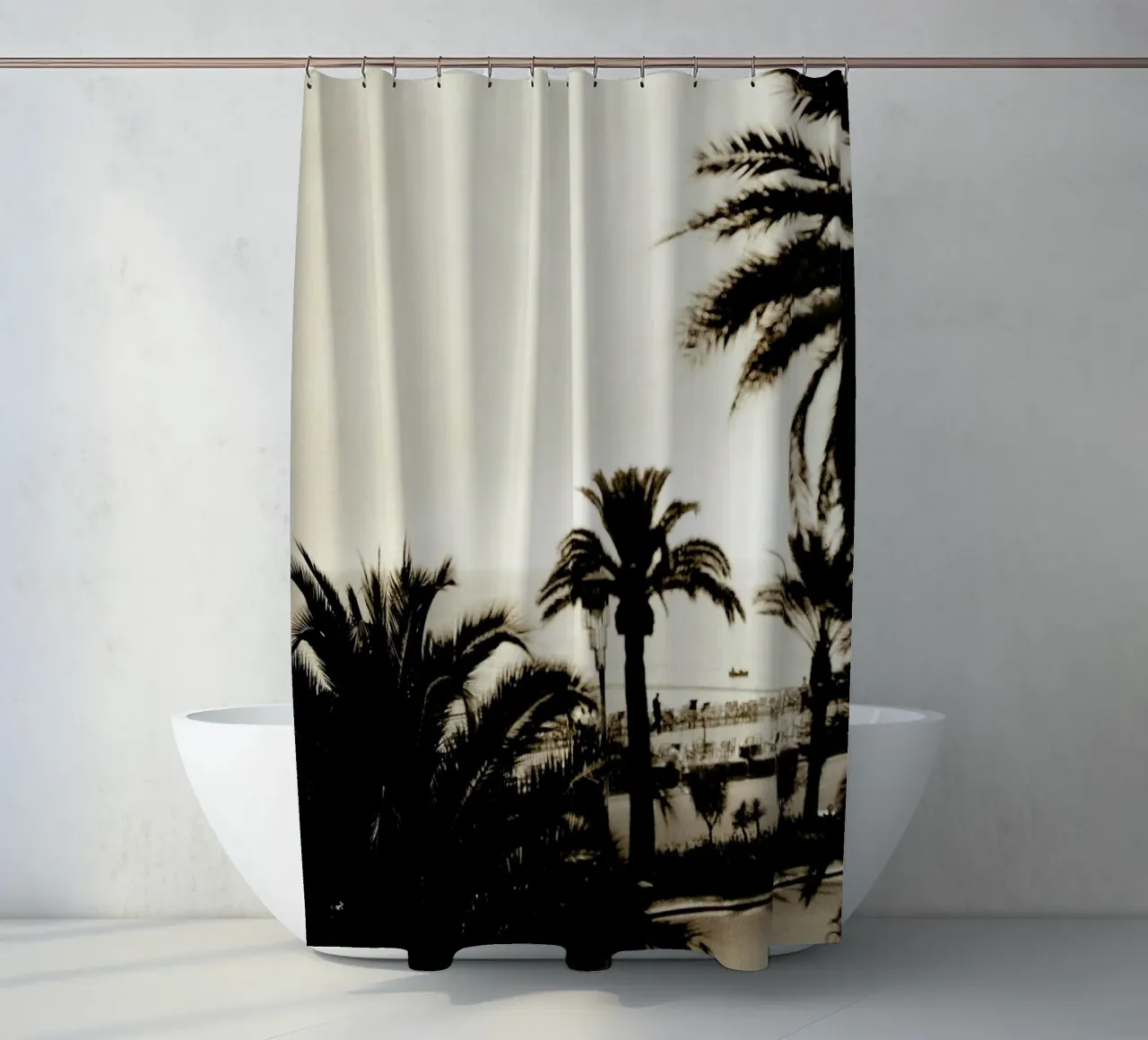 Glorious Days tenda da doccia da Sophie Etchart