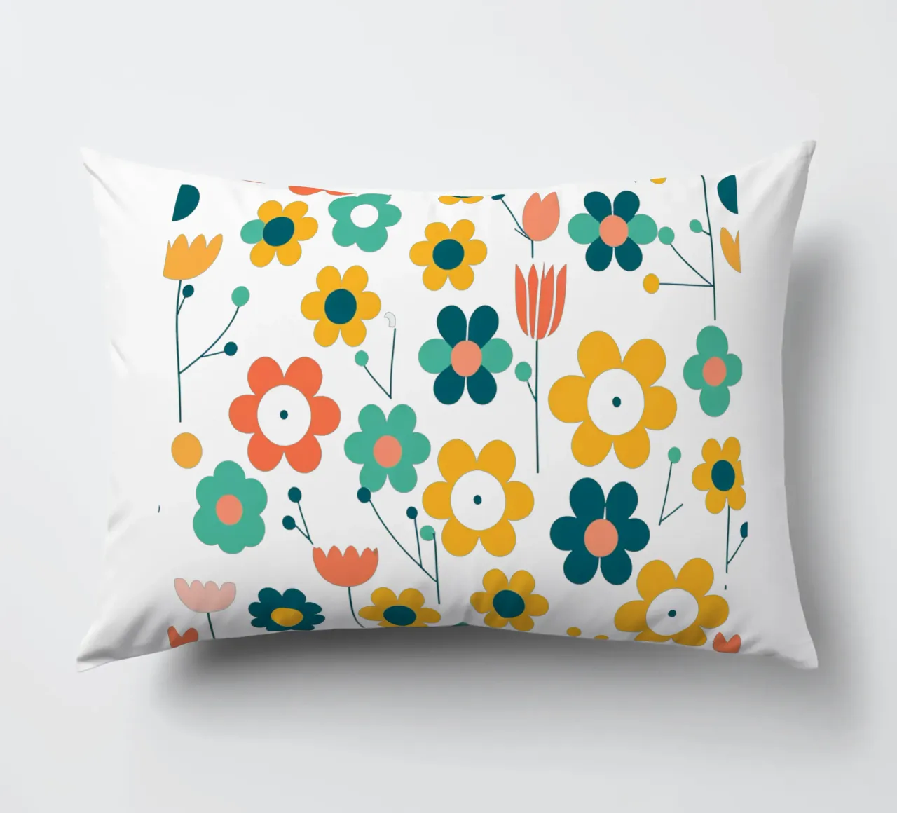 Fleurs vintages 4 cuscino da Rezh creations