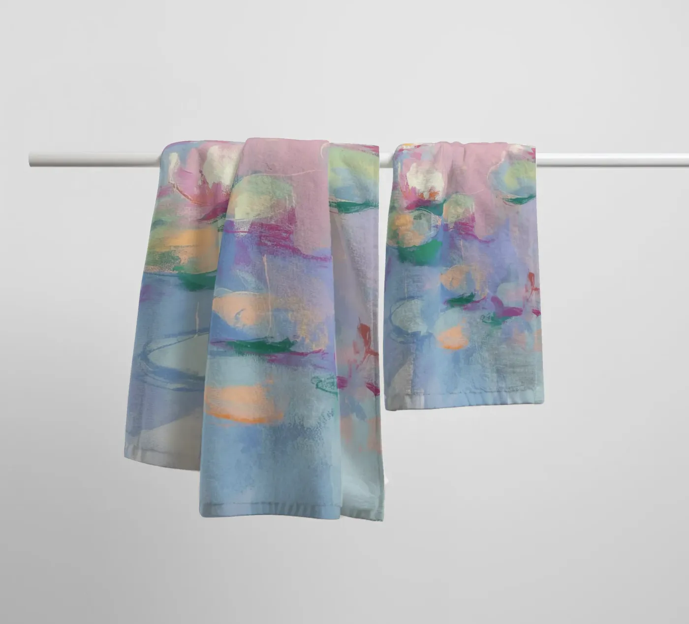 The Lavender Reflection towel by Bold Type Co.