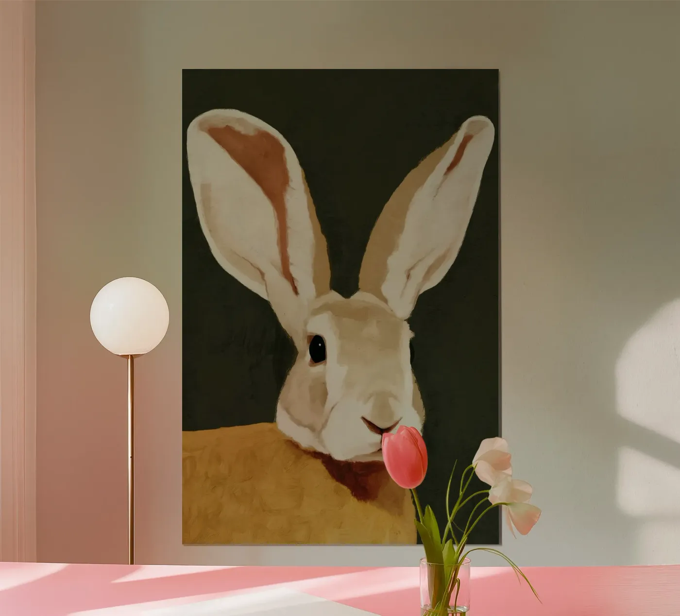 Rabbit Portrait poster da treechild