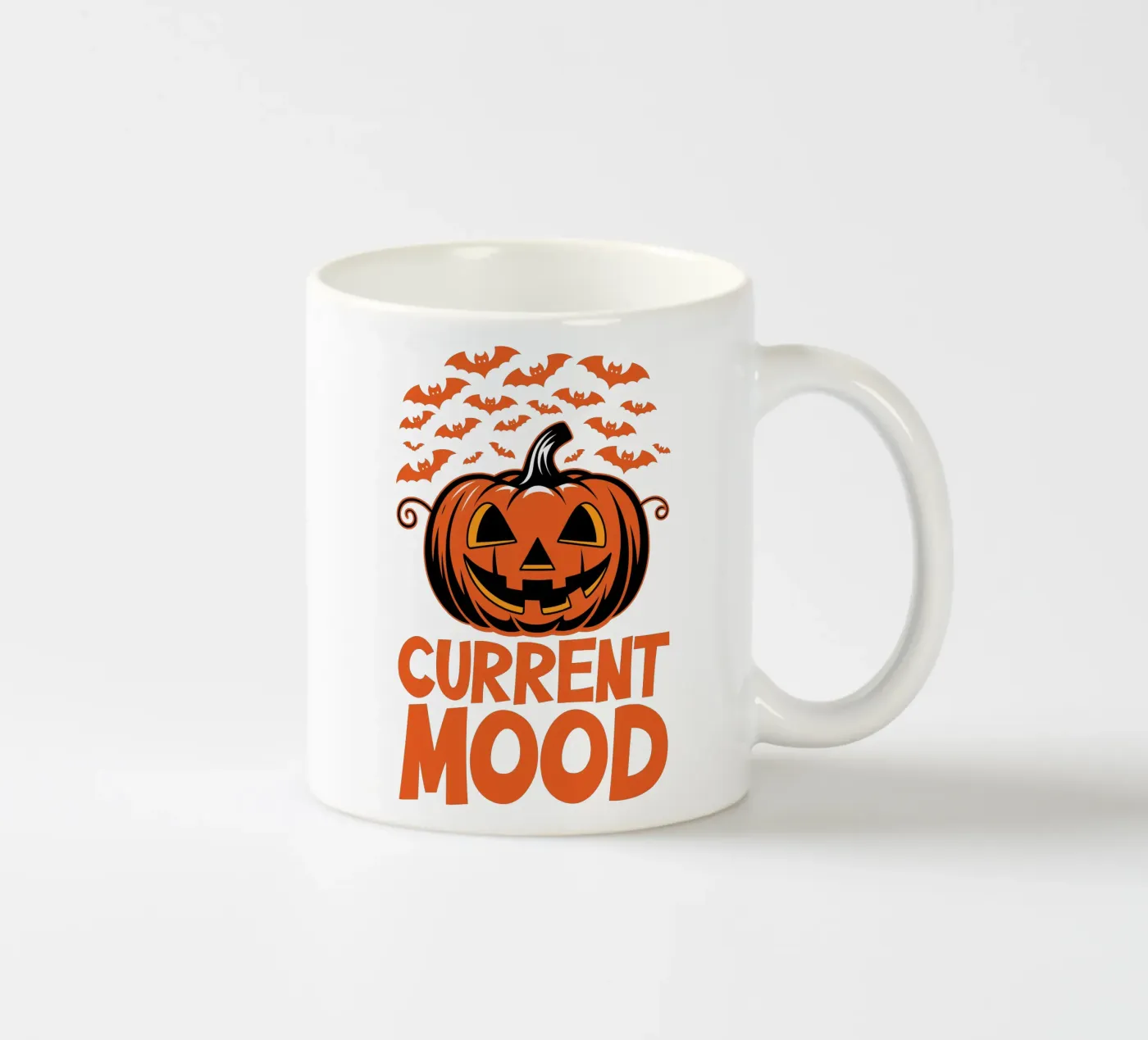 CURRENT MOOD ceramic mug by edsonramosart
