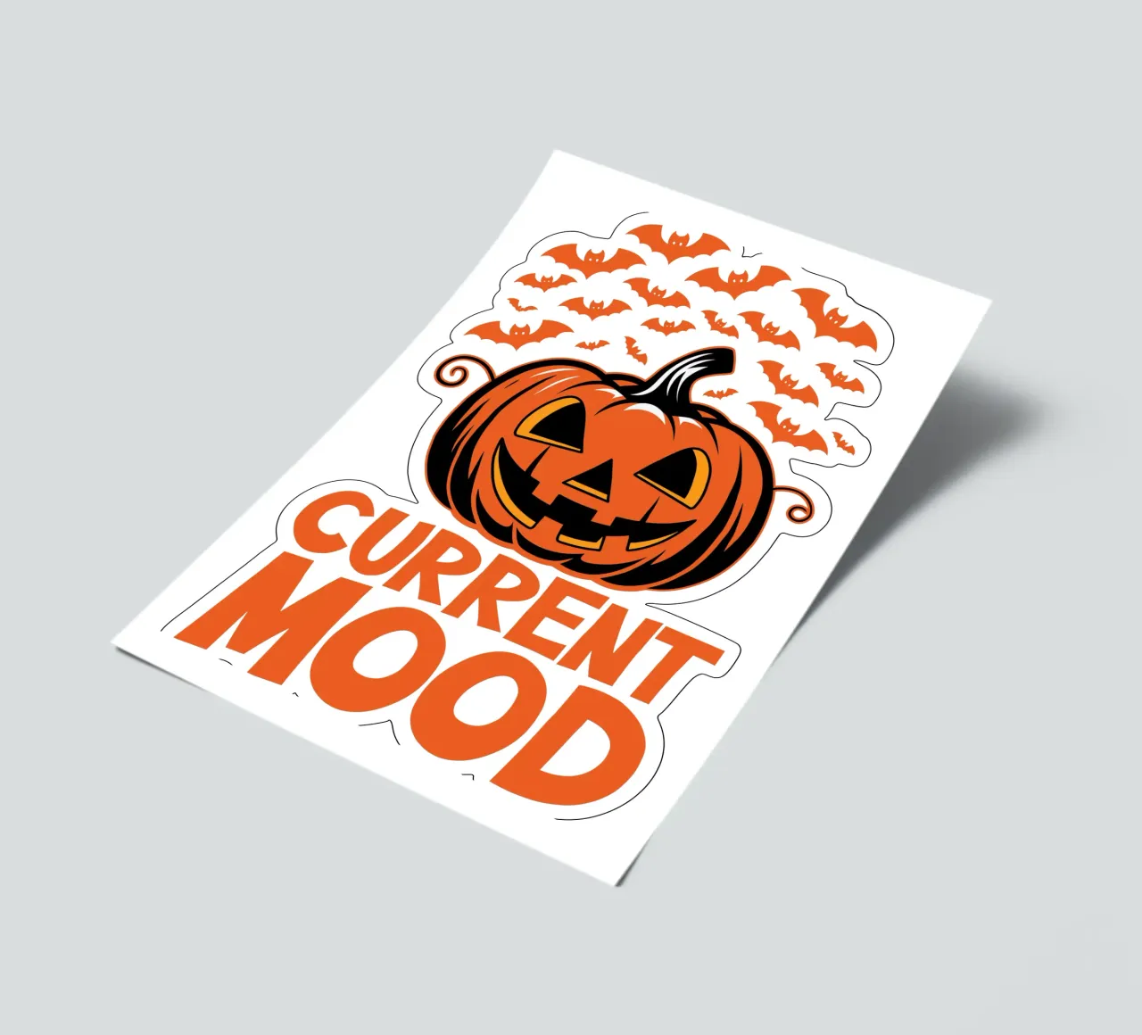 CURRENT MOOD sticker sheet by edsonramosart