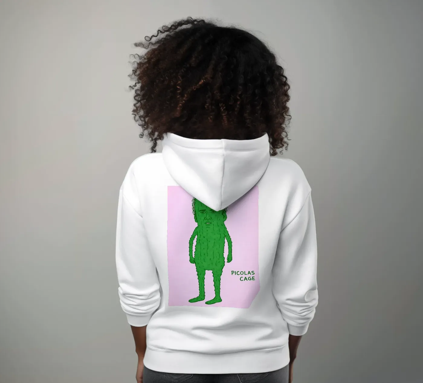 klein hoodie van hexis