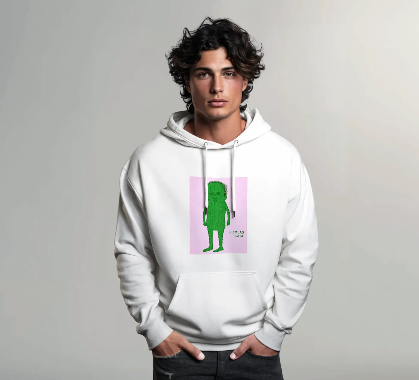 klein hoodie van hexis