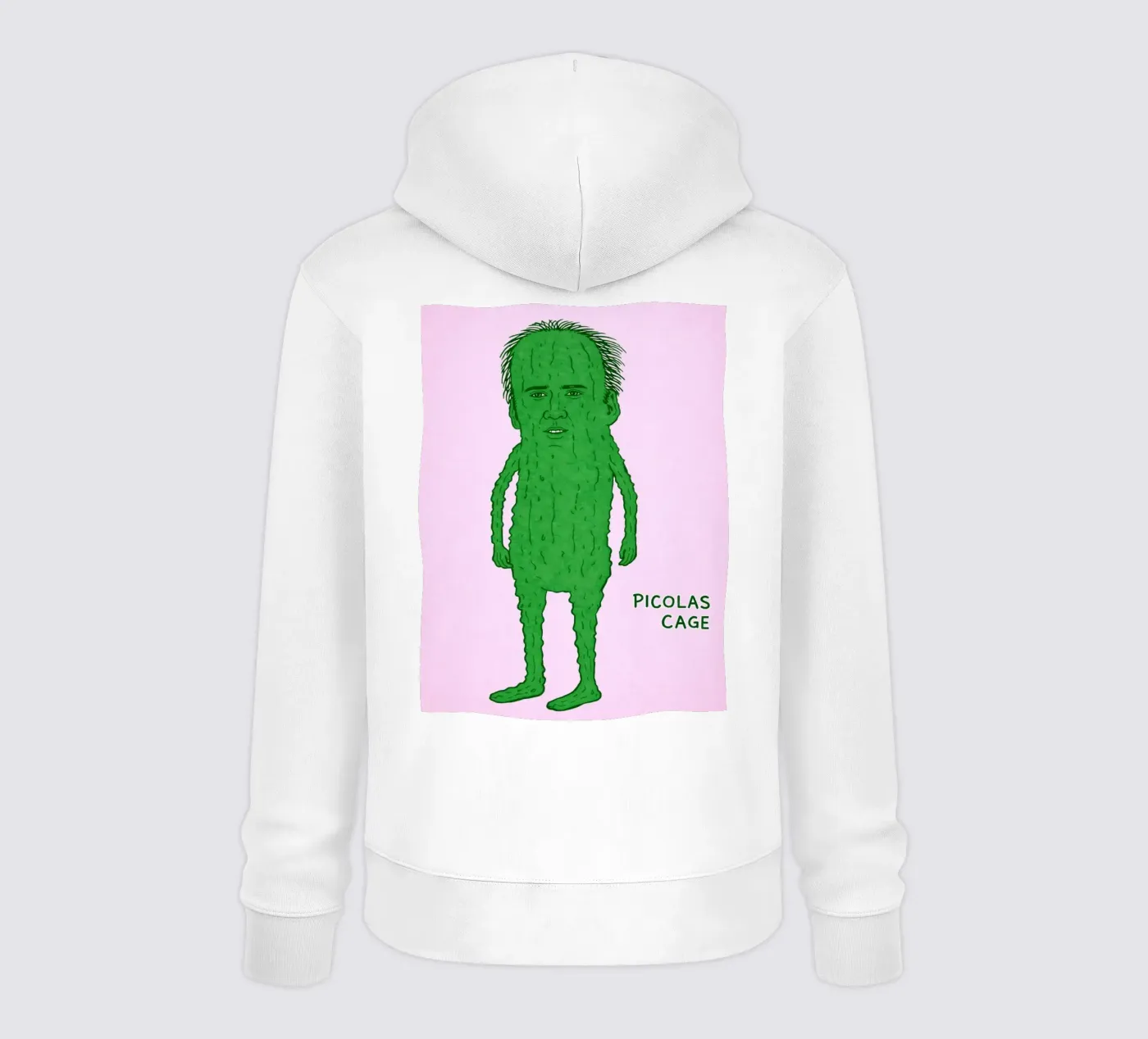 klein hoodie van hexis