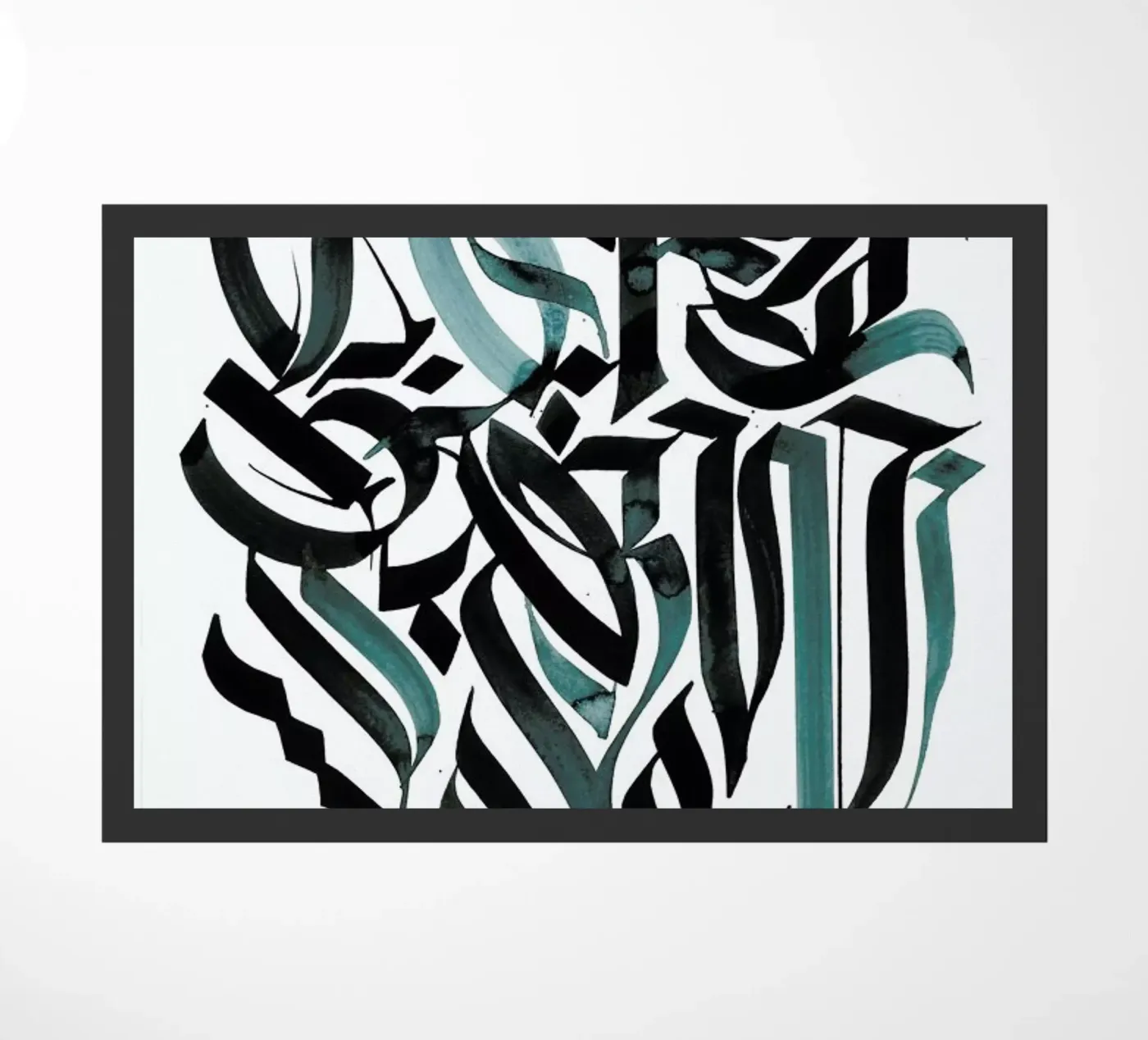 Blue Calligraphy zerbino da Drury Brennan