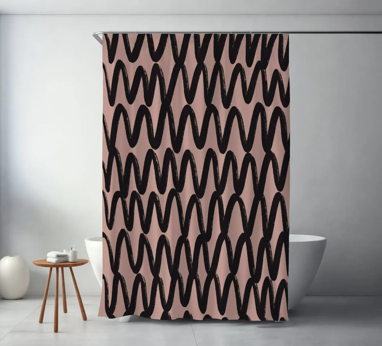 Pattern No 194 tenda da doccia da treechild