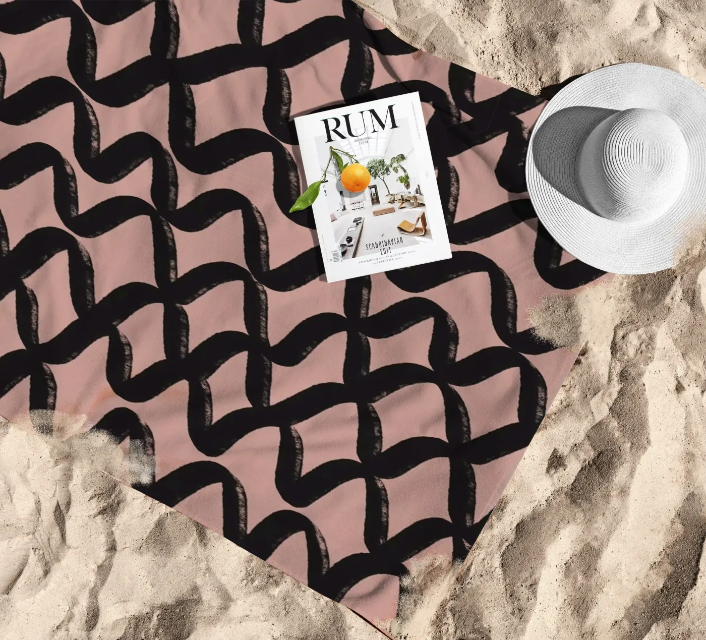 Pattern No 194 beach towel by treechild