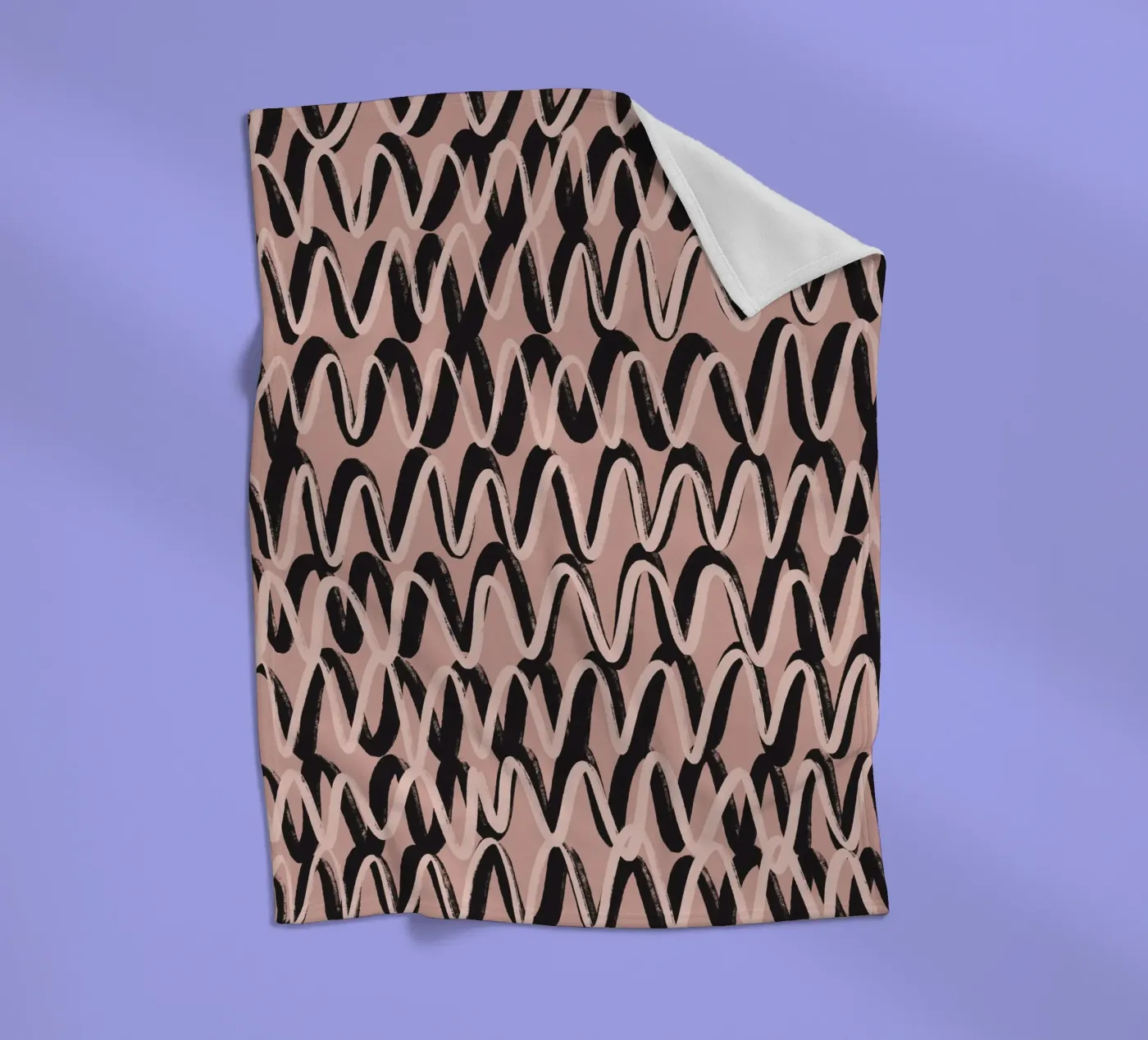 Pattern No 195 Fleecedecke von treechild