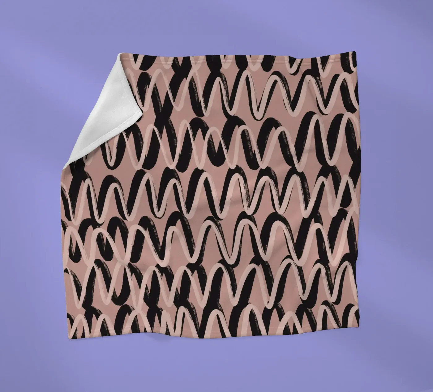 Pattern No 195 Fleecedecke von treechild