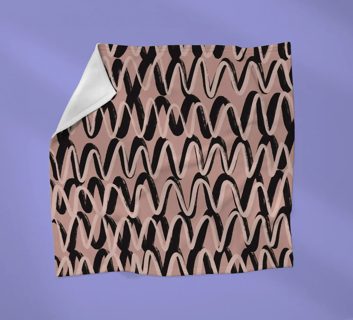 Pattern No 195 fleecedeken van treechild