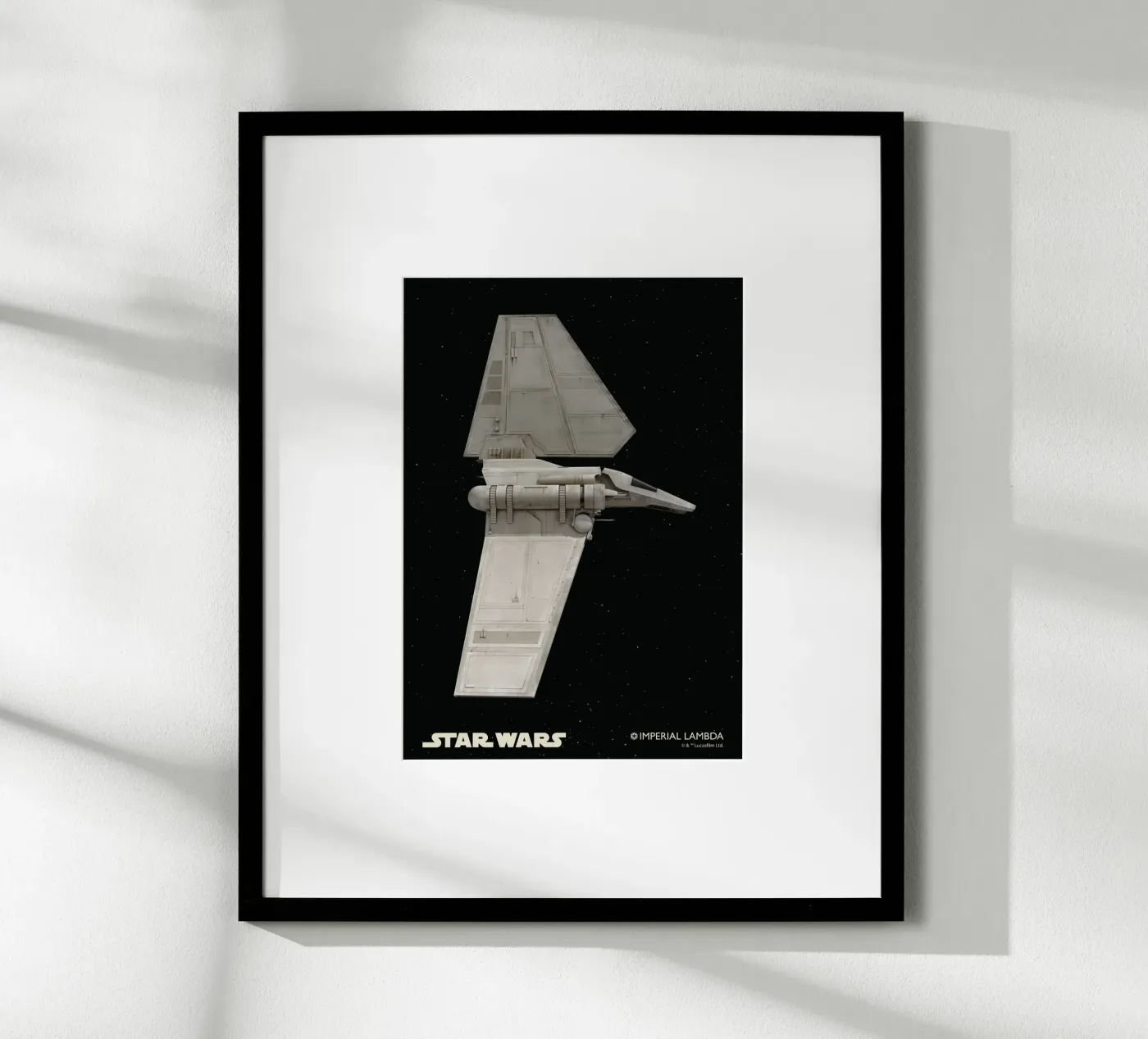 Imperial Lambda Collector's Edition Poster von Star Wars