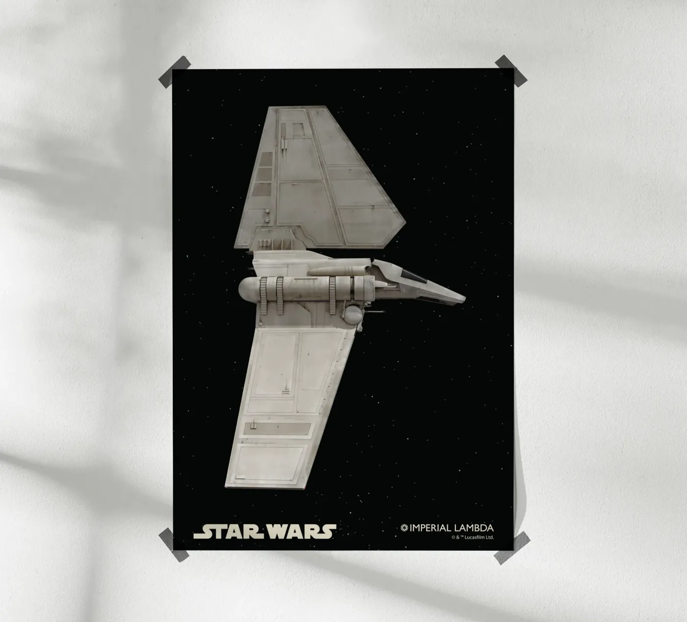 Imperial Lambda Collector's Edition Poster von Star Wars