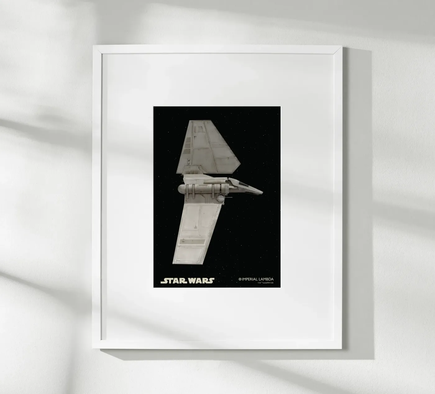 Imperial Lambda Collector's Edition Poster von Star Wars