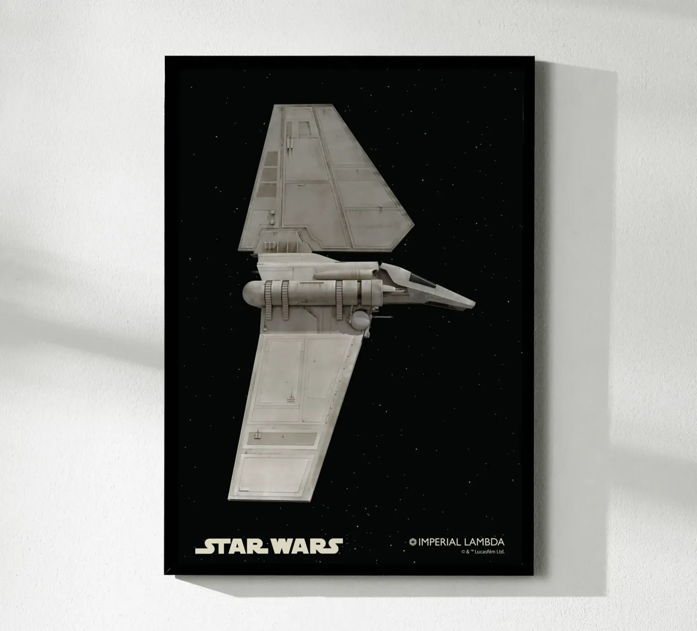 Imperial Lambda Collector's Edition Poster von Star Wars