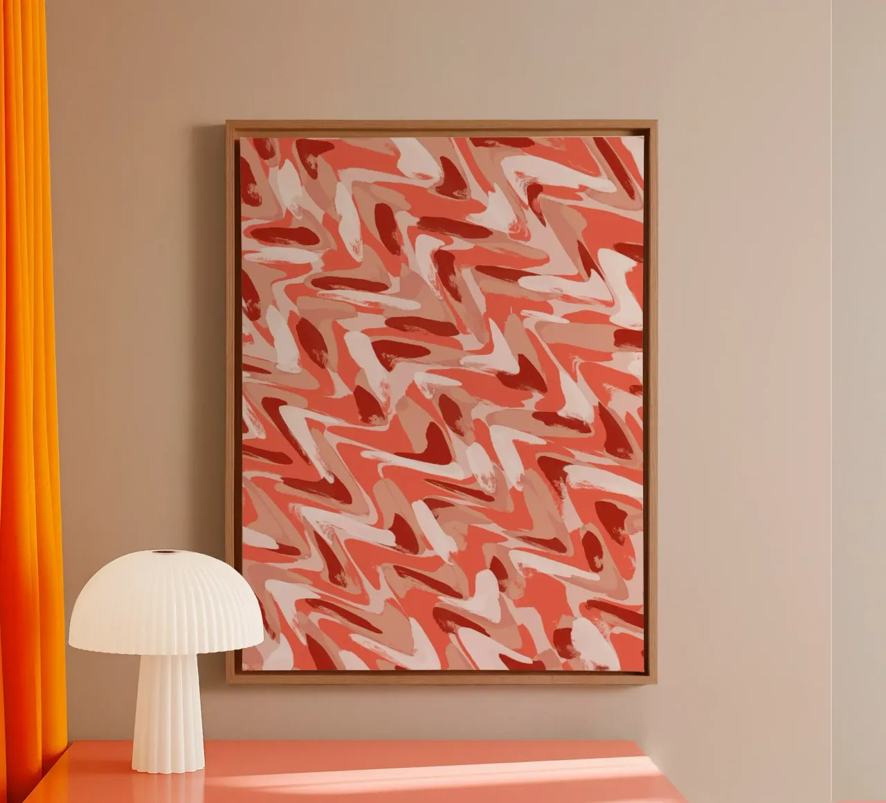 Pattern No 196 tela con Cornice a cassetta da treechild