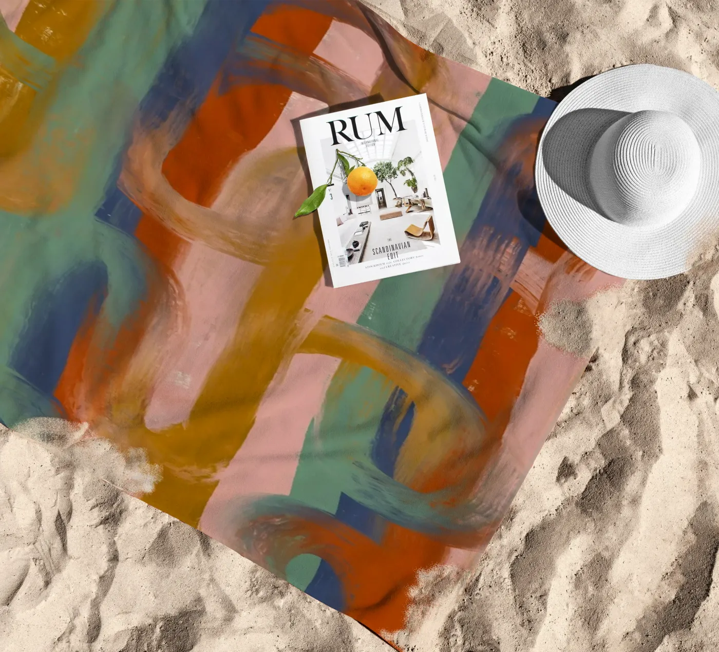 Pattern No 197 strandhanddoek van treechild