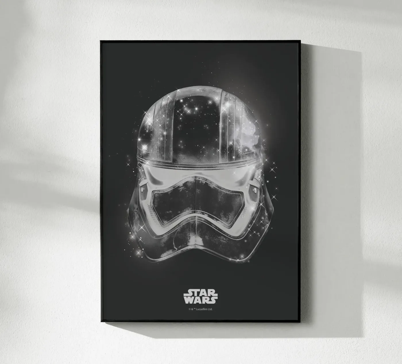 Stormtrooper Stardust Black plexiglass da Star Wars