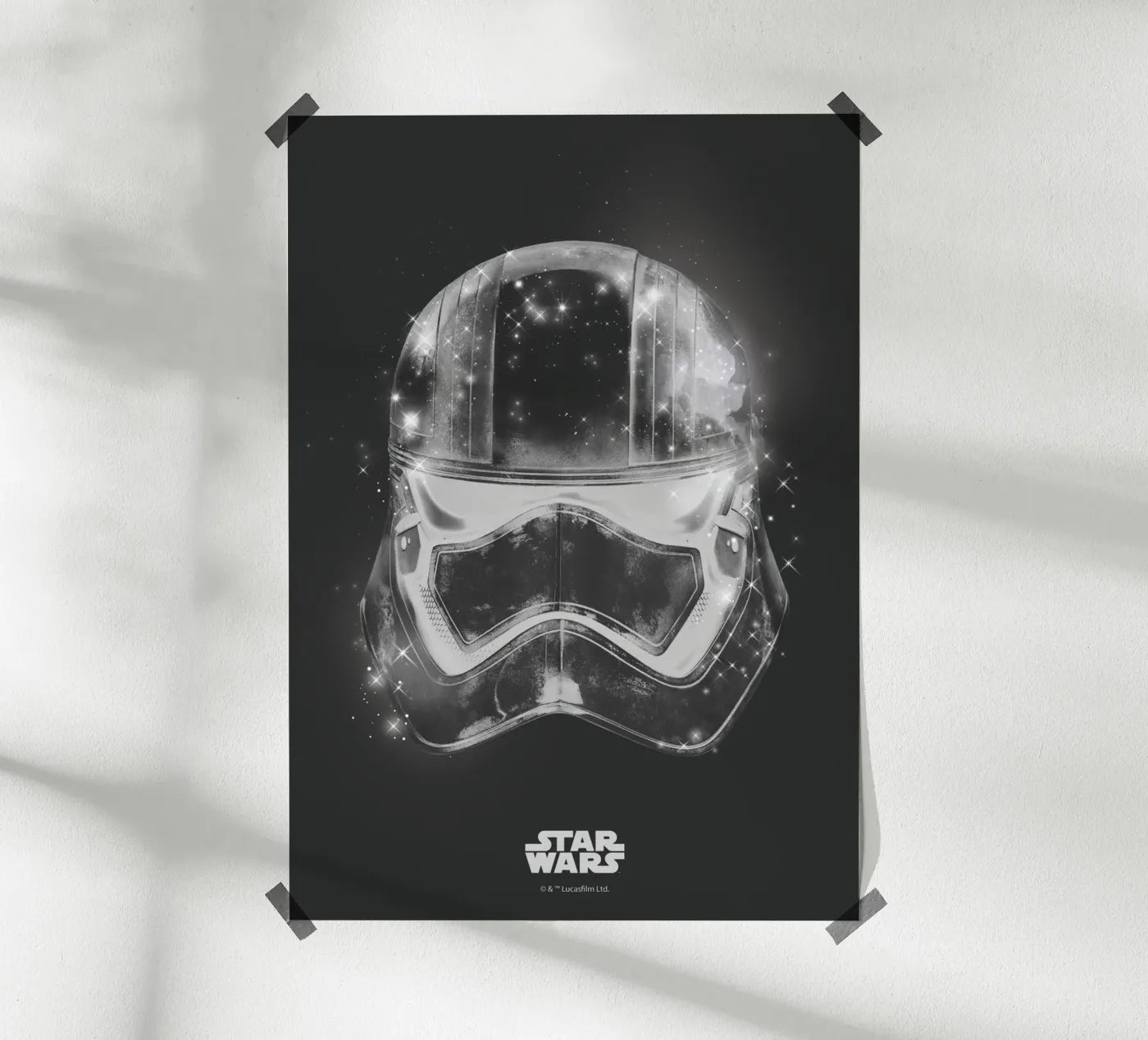 Stormtrooper Stardust Black poster da Star Wars