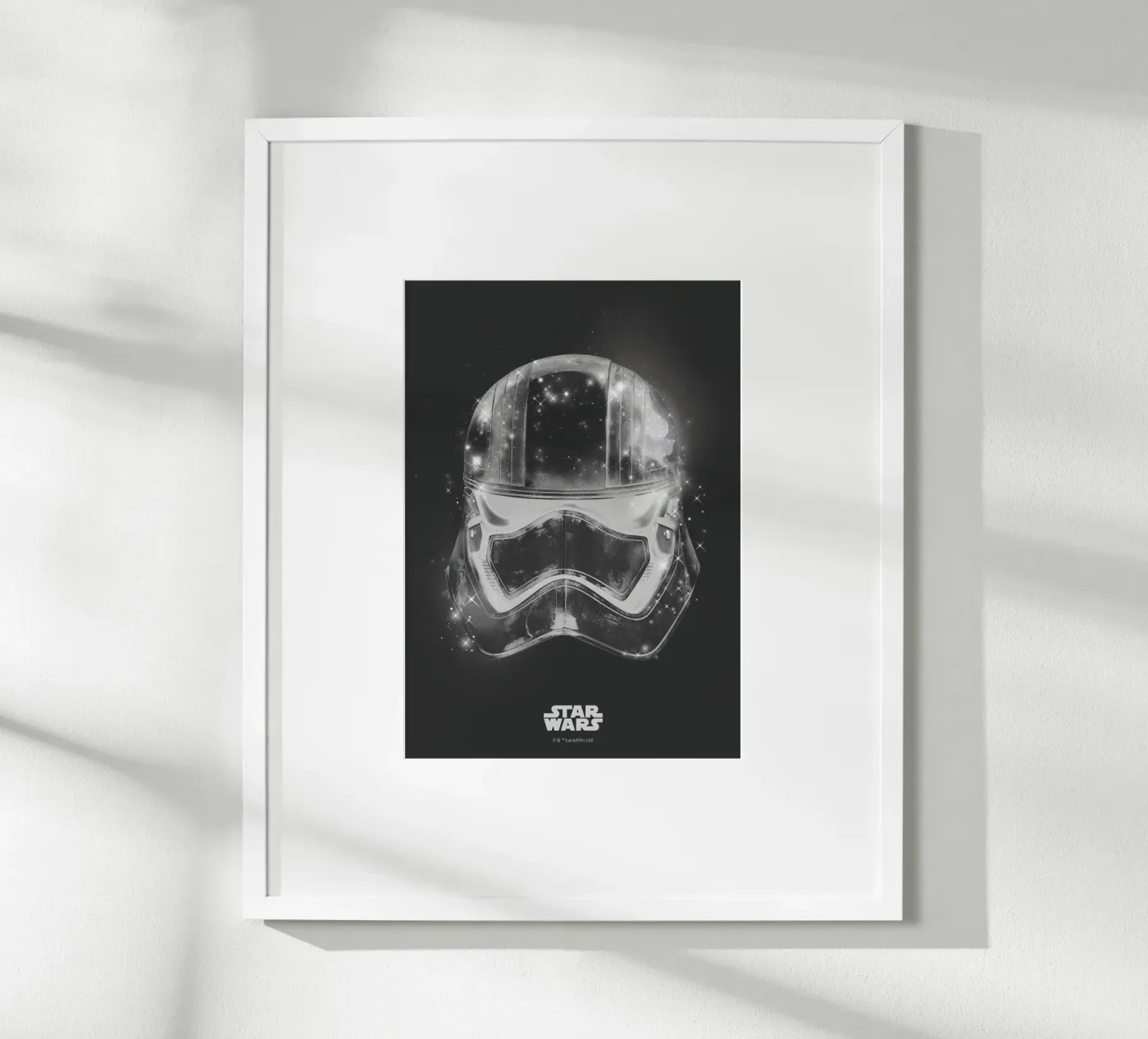 Stormtrooper Stardust Black Poster von Star Wars