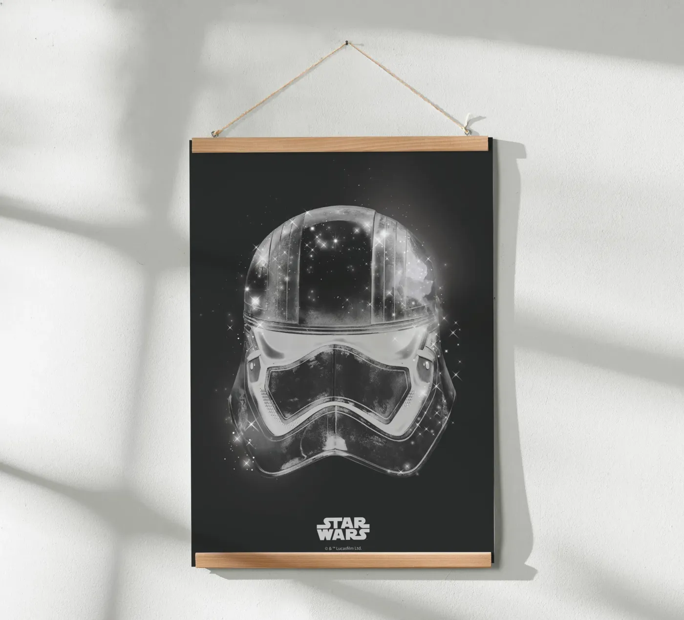 Stormtrooper Stardust Black Poster von Star Wars