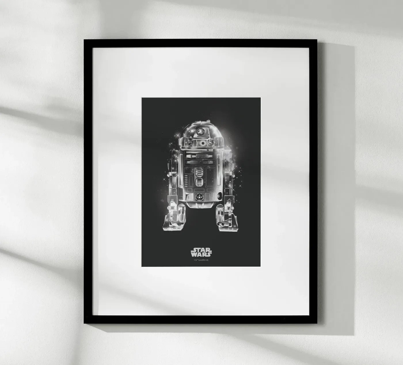 R2-D2 Stardust Black poster da Star Wars